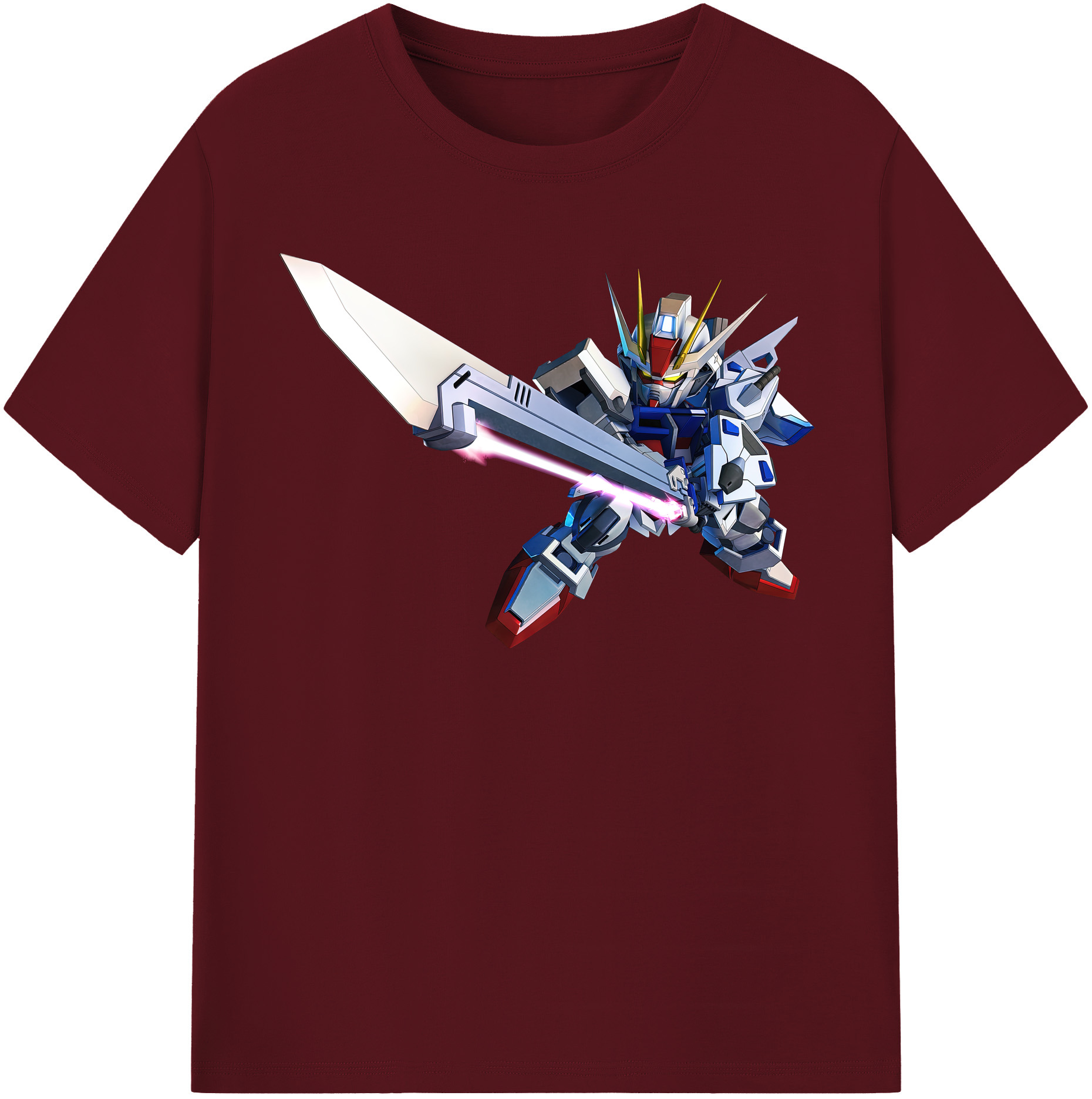 （画像用） 機動戦士ガンダム Mobile Suit Gundam 綿100％半袖Tシャツ（フロントプリント）